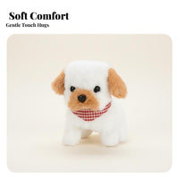 Walks and Barks Walking Stuffed Dog Realistic Movements Walking Barking Puppy Toy Pretend Play for Children, Toddlers