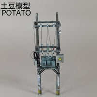 土豆模型1/64比例路灯电线杆模型