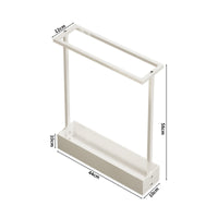 Narrow Umbrella Holder Space Saving Slim Umbrella Rack Water-Collecting Tray