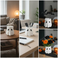 resin specters Planter Halloween specters Vase Charming for Desk
