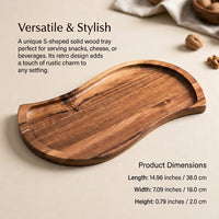 Small Wooden Serving Tray