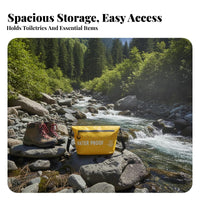 Large Capacity Rafting Dry Bag Portable Waterproof Dry Bag Sturdy for Swimmers, Travelers, Swimming, Hiking, Boating