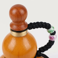 Chinese Feng Shui Gourd Keychains, Hanging Gourd Decoration for Car, Wallet Charm, Brass Hu Lu Penda - Image 7