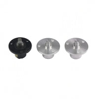 Metal Flange Fitting Three-Hole Mount Flanged Shaft Part Smooth Finish