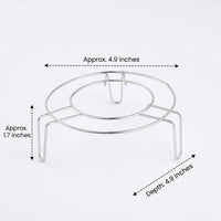 Vegetable Steamer Stainless Steel Steamer Basket, Multi-Tier Steaming Basket for Home Kitchen, Fixed Bun Steamer Insert Rack