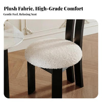Keyhole spine Chair sturdy Wood Legs Armless Upholstered Chair Vintage Aesthetic Ergonomic spinerest for Interior Decorators