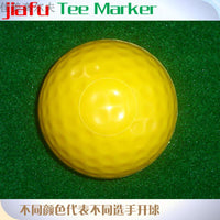 发球t高尔夫发球界标球场发球练习TEEMARK标志圆球形teemark界标