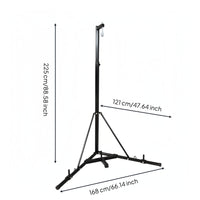Foldable Boxing Stand Space-Saving Boxing Stand Featuring Triangular Base Stable
