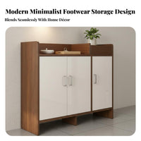 Multi-layer Shoe Rack Large Capacity Shoe Organizer Vertical Storage Space-saving Textile Cover Metal Tube Frame Suitable for Families Homeowners Hallway Dorm Room Bedroom
