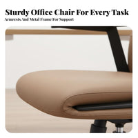 Ergonomic Rolling Seat Height Adjustable Highspine Support Rotating Chair Extended-Use Comfort sturdyDuty Base for Managerials