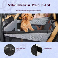 Waterproof dog car seat booster