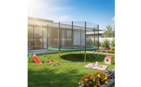 Enclosure Net Trampoline Easy to Bounce Large Outdoor Trampoline