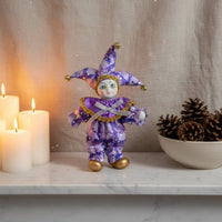 Angel Doll Souvenir Violet Jester Figurine