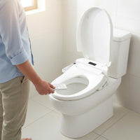 Instant Heating Smart Bidet Toilet Seat Universal Fit Heated Bidet Toilet Seat Stainless Steel Nozzle for Restroom