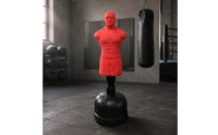 Person-Shaped Striking Target Weighted Base Freestanding Punching Figure Spring Support Human Punching Target for Fighting Arts Trainees