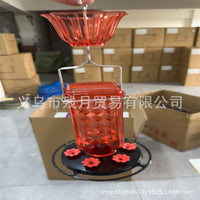 Kingsyard Comedero Garden Hanging Plastic Bird Feeder
