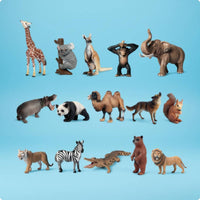 Animal Figurines Imaginative Play Realistic Elephant Figure Gift Idea Realistic Lion Figure for Preschoolers, Preschool