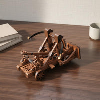 Ancient Chinese Chariot Model Historical Reproduction for School Project