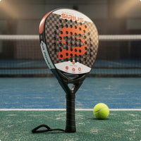 Carbon Fiber Padel Racket Wrist Strap Perforated Padel Racket Printed Graphics