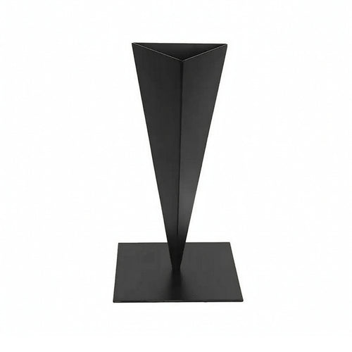 Geometric Vase Decorative Iron Vase Stylish for Living Room, Decorators