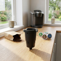 Industrial Part Coffee Pod Holder Replacement Accessory Stainless Steel Food-grade PP Easy Install Suitable for Coffee Machine Maintenance Single-cup Use