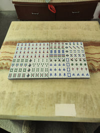32号家用手搓手动麻将牌香港牌广东牌亚克力三层颜色多种实用精致