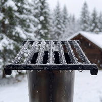 Thickened Stainless Steel Chimney Pipe Elbow for Wood Stoves and Heaters