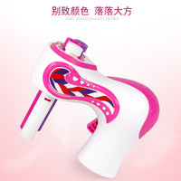 DIY编发器女孩玩具化妆编头发辫子机饰品儿童套装手工梳妆玩具