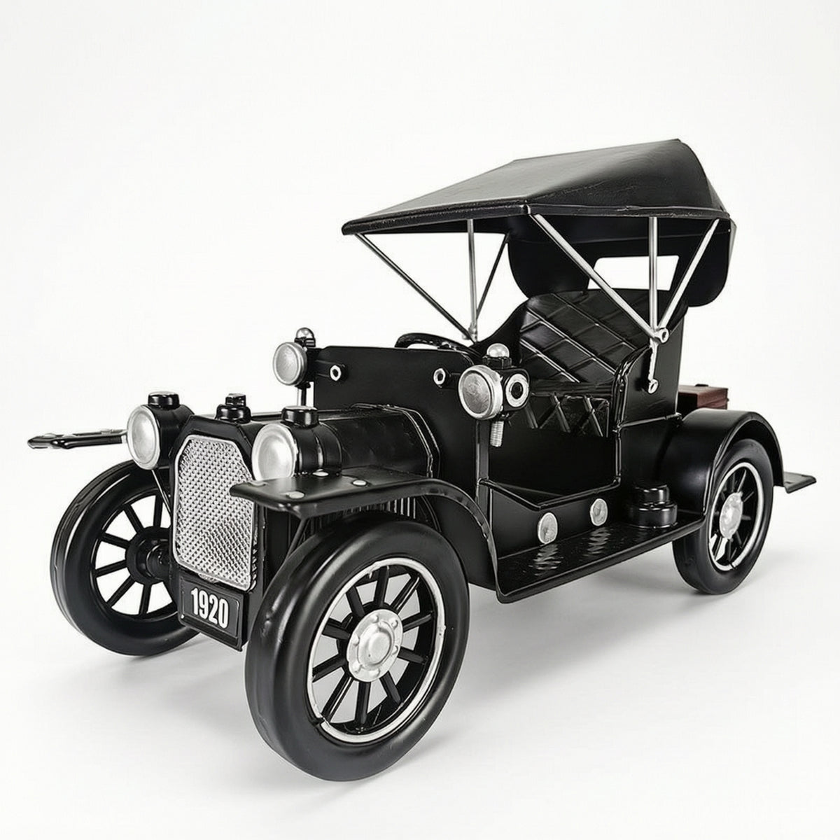 Iron Car Model Retro Ornament Classic for Study Room, Collectors