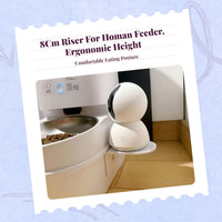 Adjustable elevated pet feeder