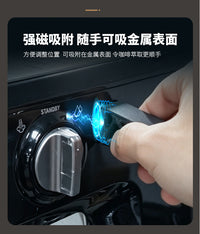 新款意式咖啡机二次分水网自动吸附磁吸配件取网片器支架两用