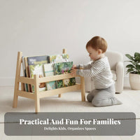Floor Book Holder Easy Assembly children's Furniture Cute Design for Classroom