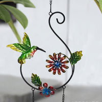 Decorative Hummingbird Feeder Colorful Garden Decor for Yard, Patio