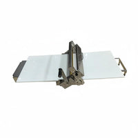Hand Crank Puff Pastry Machine Space-Saving Hand Crank Pastry Cylinder Manual Pastry Sheeter Food-Grade Materials for Bakery