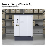 Anti Cabinet Combination Lock Information Security Cabinet Large Capacity Multi-Drawer Media for Archivists, Archive Room, Home, Closet