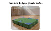 High Jump Landing Pad Versatile Thick Landing Pad Multifunctional Thick Tumbling Mat for Students, Gymnasts, Gym, Gymnasium, Cheerleading Practice