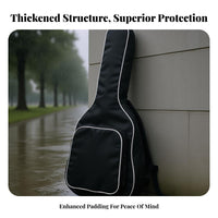 41 Inch Guitar Carrying Case Waterproof 41 Inch Guitar Bag Oxford Cloth Musical Instrument Accessory for Beginners, Storage, Gigs, Music Class