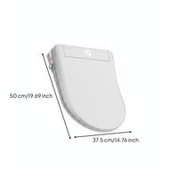 Instant Heating Electric Bidet Toilet Cover Warm Air Drying Smart Bidet Seat Temperature Control Smart Toilet Cover Self-Cleaning Nozzle