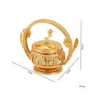 Sugar Bowl with Spoon Decorative Seasoning Jar with Spoon Easy to Clean