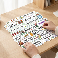 900-Piece Motivational Text Stickers for Kids, Teachers, and DIY Planners - Student Essentials