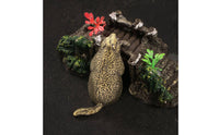 Figurine Brass-Colored Groundhog Statue Miniature Sculpture for Desk
