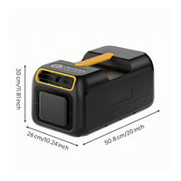 Carry Handle Portable Outdoor Air Conditioner Compact Portable Air Conditioner Digital Display Mobile Cooling Unified Touch Controls
