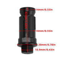4 Pieces OEM Replacement Expansion Bolt Kit Steel Construction Bumper Anchor Bolt for UTV Owners, Outdoor-Road Enthusiasts