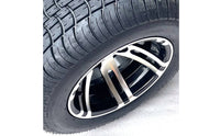Aluminum Alloy Wheel rims  Assembly for Golf Cart 10 Inch Utility Vehicle Tire and rims