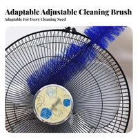 Fan Blade Cleaner Extended Reach particlesing Tool Slim shape for Janitors, Adults
