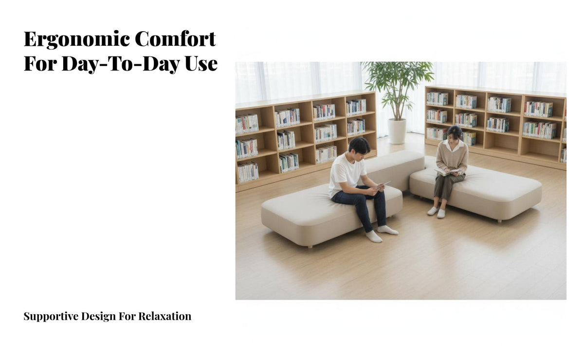 unrestricted Combination Serpentine Sectional Couch Double-Sided sectional Sofa Easy Setup Public Seating Modern Aesthetic for Interior Designers, Office Managers, Business Owners, Showroom, Hotel Lounge, Playroom, Bedroom