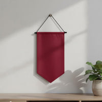 Pin Display Pennant Decorative Storage Medallion Display Wall Hanging Reinforced Stitching Canvas Pennant for Bedroom