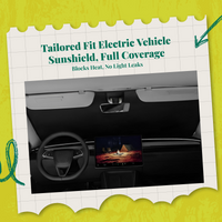 EV sunshade blocks heat