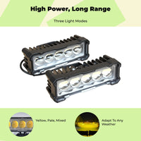 Waterproof LED grille light for off-road