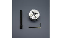 4-Jaw Separate-Jaw Chuck Includes Connecting Rod Mini Lathe Chuck Zinc Alloy Machine Tool Accessory